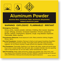 ANSI Chemical Label