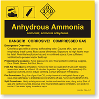 ANSI Chemical Label