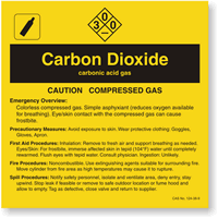 ANSI Chemical Label
