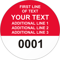 Circular Custom Template  Numbering