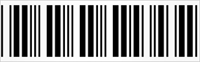 Rectangular Custom Template  Barcode