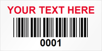 Rectangular Custom Template  Barcode