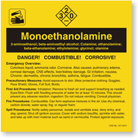 ANSI Chemical Label