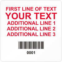 Square Custom Template  Barcode