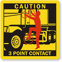 3 Point Contact Labels  Tractor