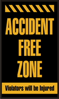 Accident Free Zone Violators Injured Mat