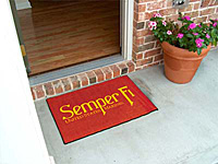 THE Mat to Show Your Support! MARINES.