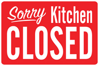 Sorry Kitchen Closed Mat