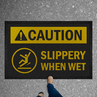 Caution: Slippery When Wet with Clipart