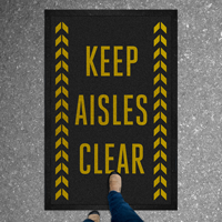 Keep Aisles Clear