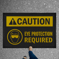 PPE, Caution: Eye Protection Required
