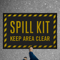 Spill Kit Keep Area Clear