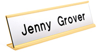 Custom Engraved Nameplates 2" x 12"  XpressPlates