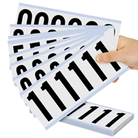 Mylar 3 Inch Numbers Letters 0 9 Number Kits