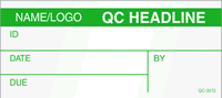 Custom Calibration ID By Date Due Label