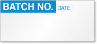 Batch No. Calibration Label