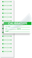 Calibration: ID#/By/Date/Due   Green