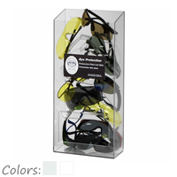 Table Or Wall Mount Safety Glasses Dispenser 20 Pair Lidless