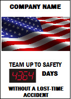 Custom Job Safety Scoreboard