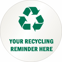 Custom Recycle Stickers
