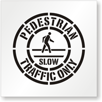 Pedestrian Slow  (with Graphic)