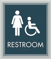 ADA Restroom Sign