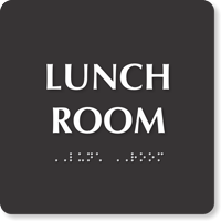 TactileTouch™ Sign with Braille