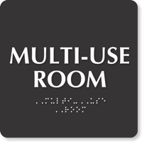 TactileTouch™ Sign with Braille
