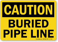 OSHA Caution  Sign