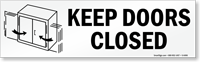 : Keep Doors Closed