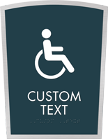 Apex Custom Regulatory Signs 11.125" x 8.625"