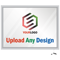 LED Light Box Sign Custom Horizontal Snap Frame Kit  Lockable Weatherproof Upload Design