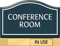 Santera HT Sliding Panel Sign w/Border 6.5 in. x 8.5 in.