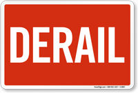 Railroad Clamp Sign