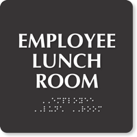 TactileTouch™  Sign with Braille