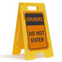 Standing Floor Sign