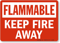 Flammable  Sign