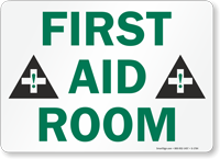 First Aid Room Sign
