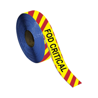 FOD Critical Superior Mark Floor Message Tape