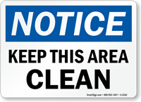 Notice  Sign