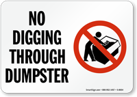 No Digging Through