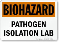 Biohazard Warning Sign