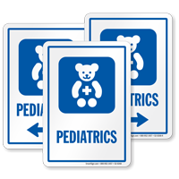 Pediatrics  with Teddy Symbol