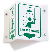 Safety Shower Sign