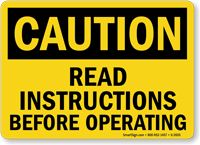 Caution: