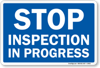 Railroad Clamp Sign