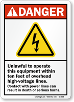 Overhead High Voltage Lines