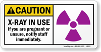 If You Are Pregnant Notify Staff Immediately Sign