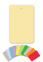 Garment Tag ( 2 7/8 in. x 1 3/4 in.) No Strings