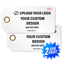 2 Sided Customizable Tag